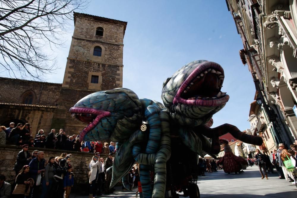 Pregón y desfile de las fiestas de El Bollo en Avilés