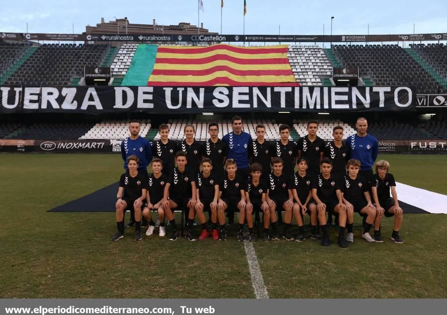 Presentación del fútbol base del CD Castellón 2018-19