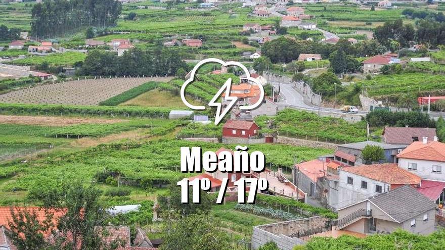 El tiempo en Meaño: previsión meteorológica para hoy, viernes 17 de mayo