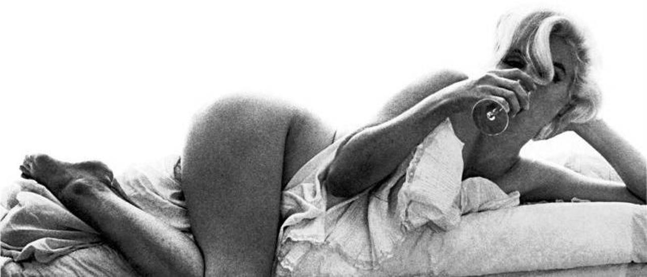 Una de las fotos de "La última sesión" de Bert Stern.