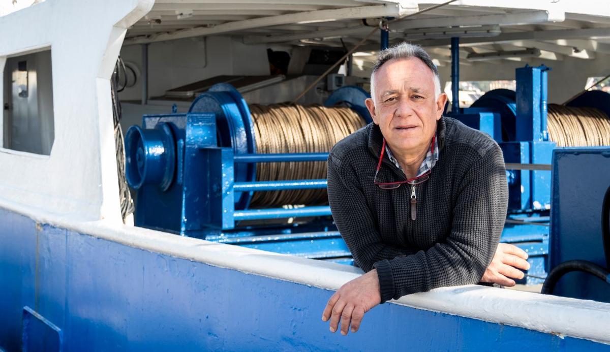 Antoni Abad, president dels pescadors del Cap de Creus.