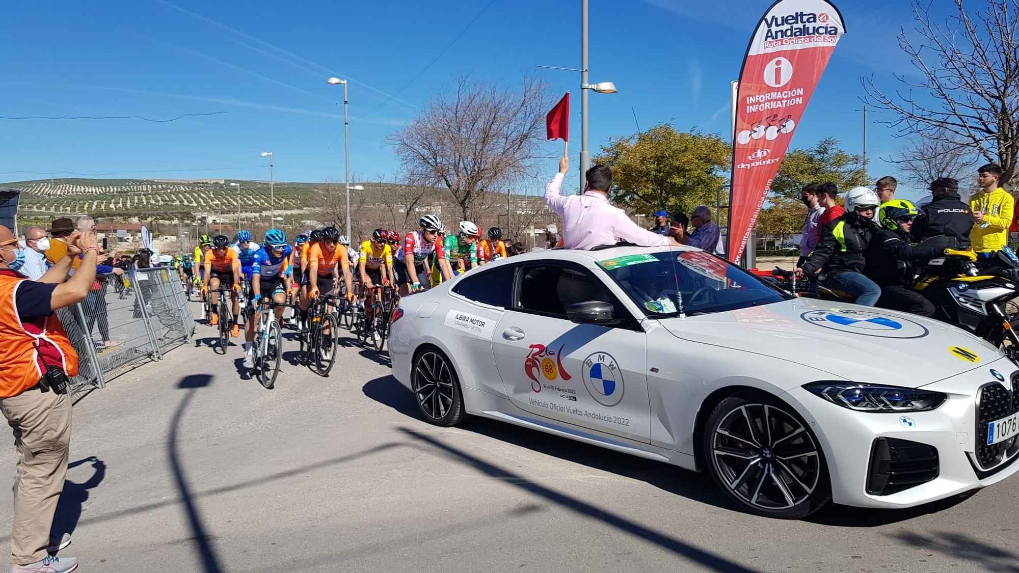 Lucena protagonista en la tercera etapa ciclista de la Ruta del Sol