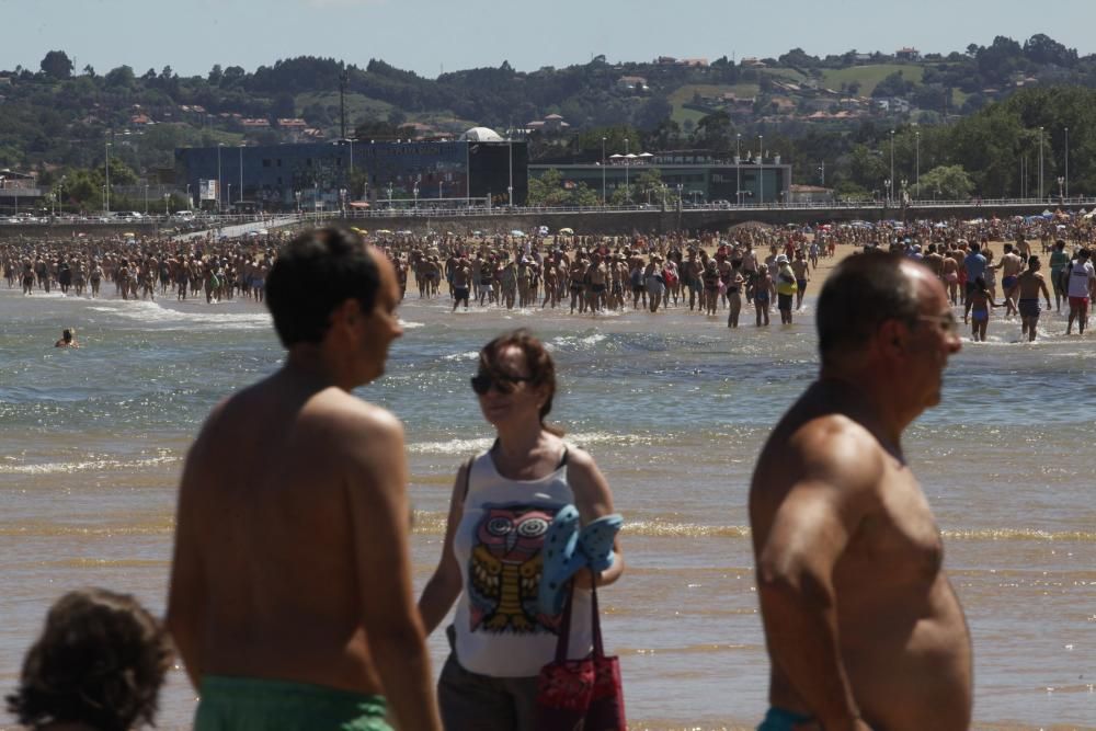 Día de playa en Asturias