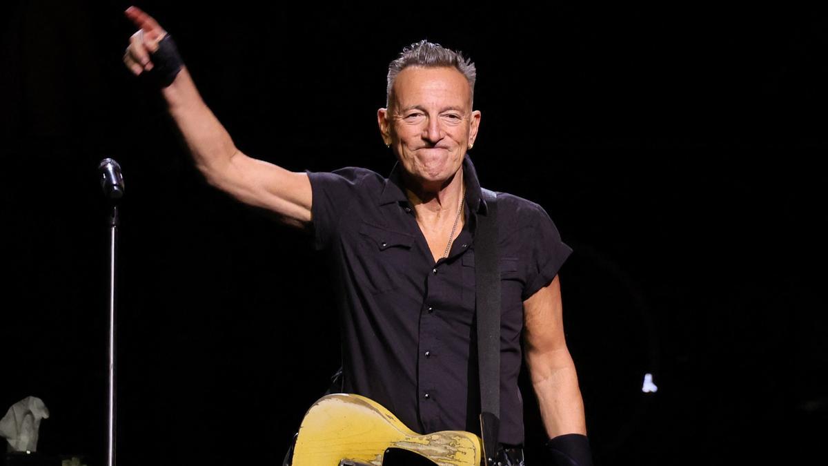 Bruce Springsteen In Concert - New York, NY NEW YORK, NEW YORK - APRIL 01: Bruce Springsteen performs at Madison Square Garden on April 01, 2023 in New York City. Theo Wargo/Getty Images/AFP (Photo by Theo Wargo / GETTY IMAGES NORTH AMERICA / Getty Images via AFP)