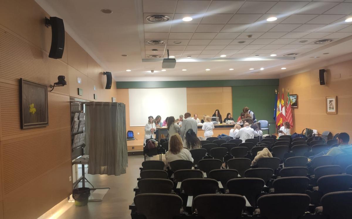 Mesas de votación de la junta de personal de Sacyl