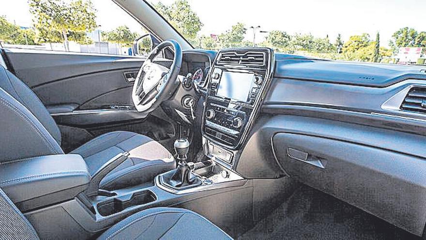 Interior del SsangYong Tivoli Gran