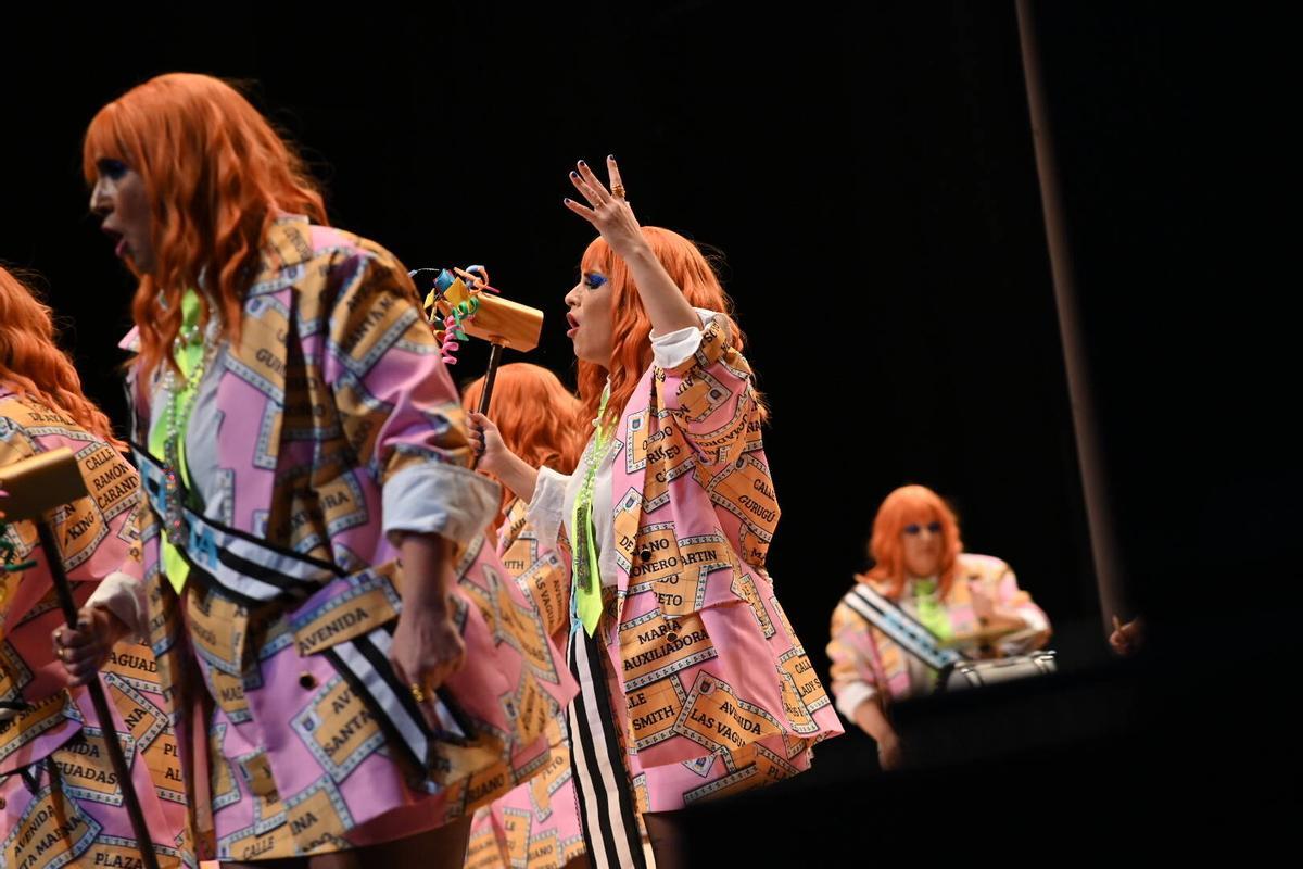 Actuación de Las Chimixurris