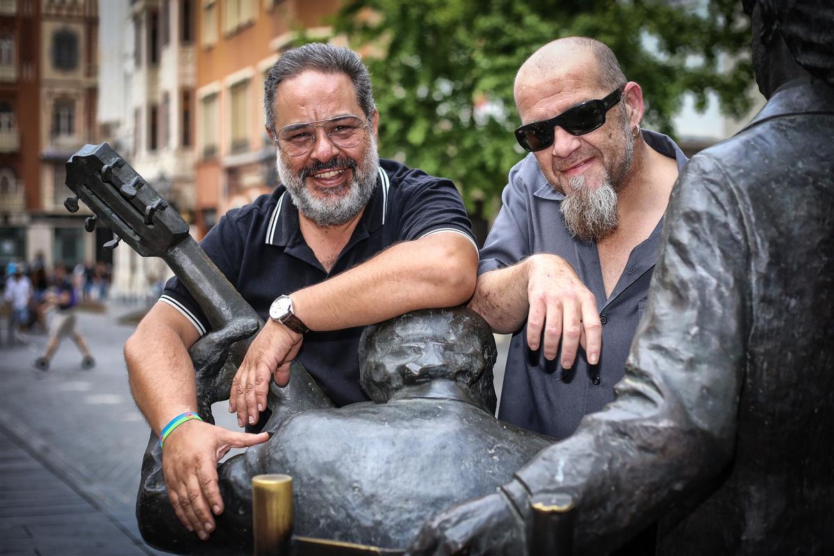 Badajoz, 05/07/2017Autor: Santiago García Villegas.Gene Garcia presenta un nuevo grupo de musica, Los Cinco