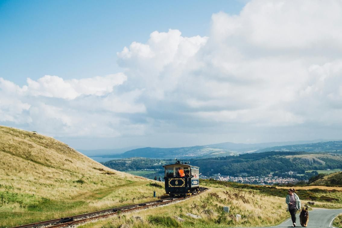 El tranvía de Llandudno, en Gales, la ciudad balneario sacada de una novela de Jane Austen