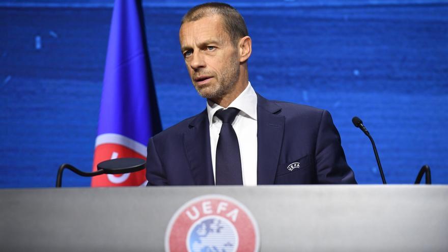 Aleksander Ceferin, presidente de la UEFA.