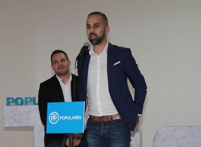 Jonás Álvarez, candidato del PP a la alcaldía de Teguise