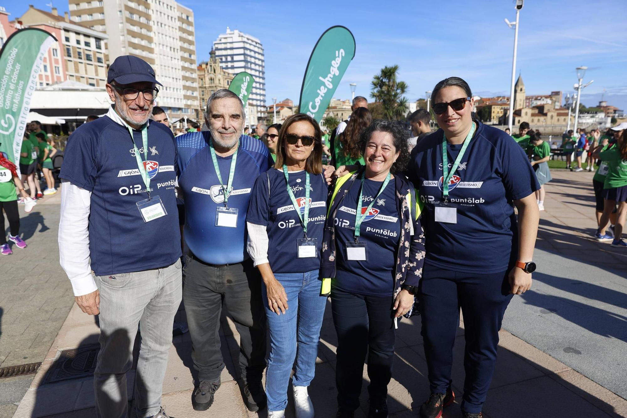 Así fue la carrera contra el cáncer en Gijón (en imágenes)