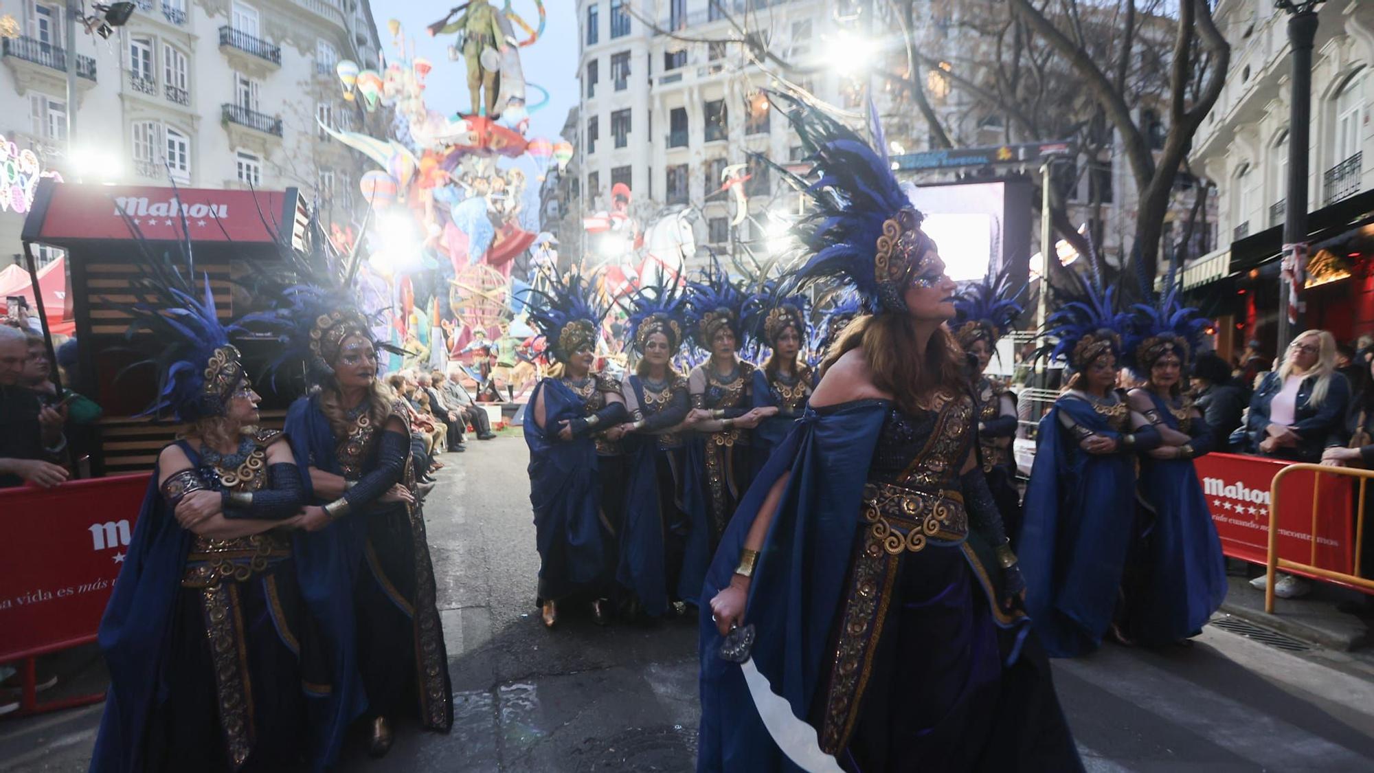 La Gran Parada Mora de la falla Almirante Cadarso, en imágenes