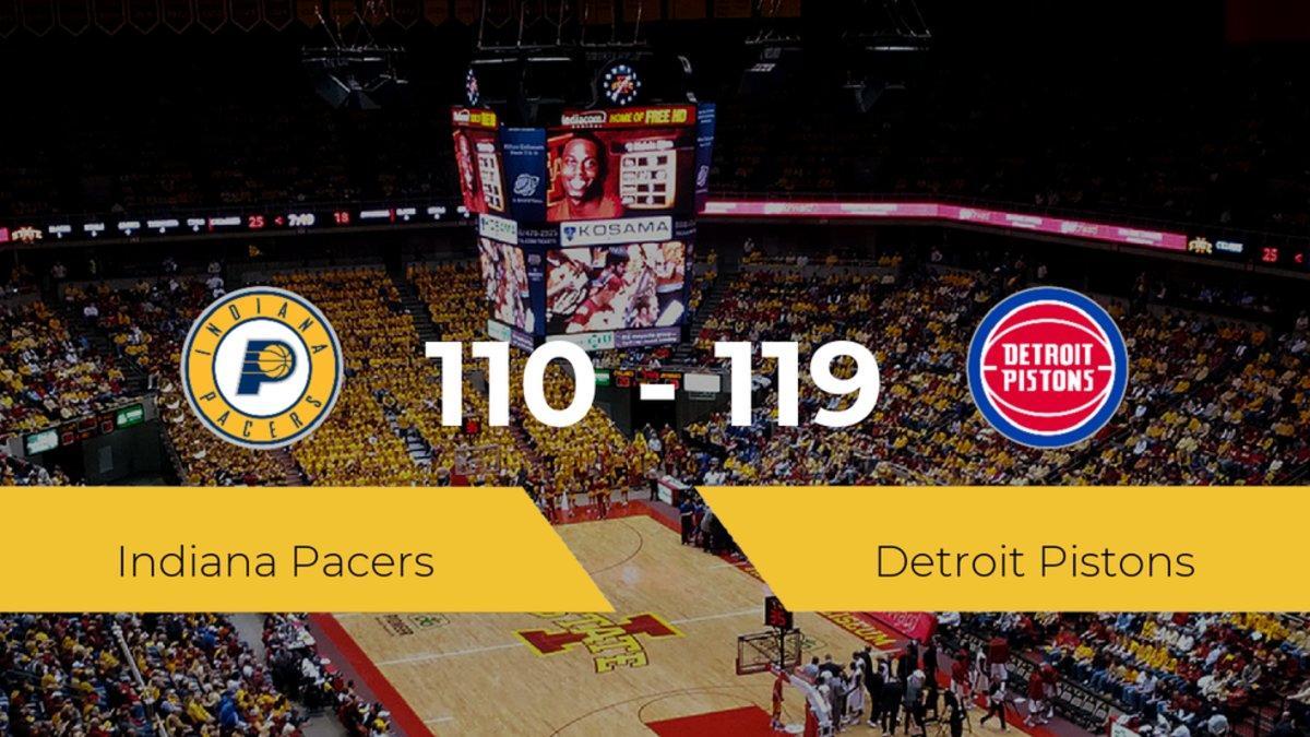 Primera jornada de la NBA: Indiana Pacers 110 - 119 Detroit Pistons