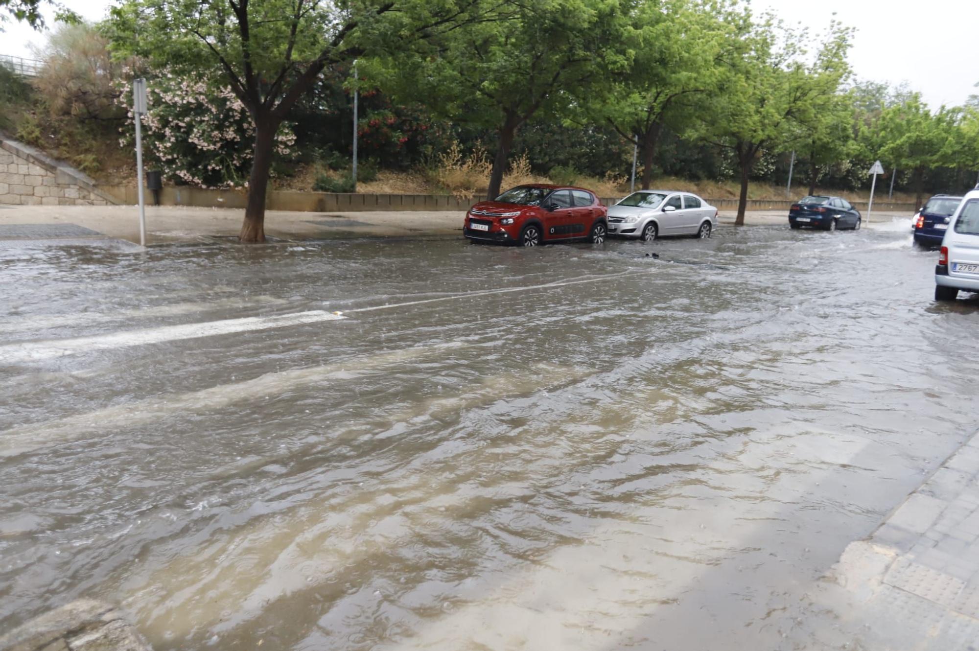 Las lluvias vuelven a golpear con fuerza en Xàtiva