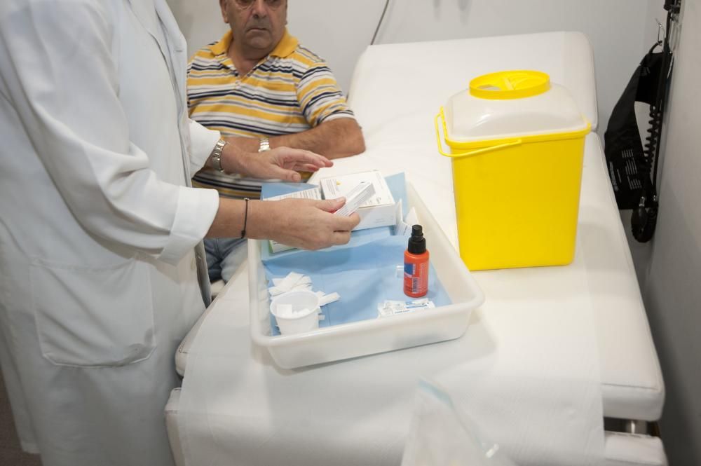 Vacunación contra la gripe en A Coruña