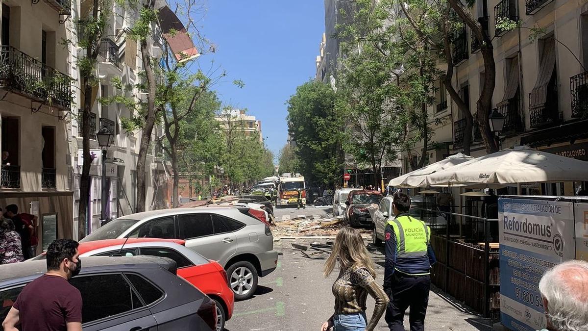 Se produce una explosión en un edificio del Barrio Salamanca (Madrid)