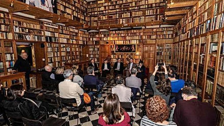 Presentació a la Biblioteca del Castell de Peralada.