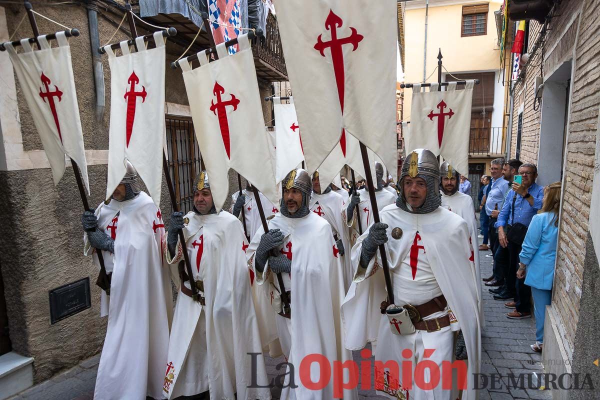 Procesión del día 3 en Caravaca (bando Cristiano)