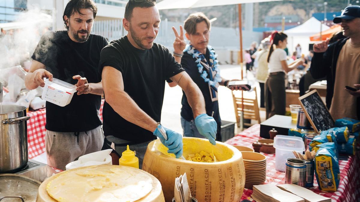 Un puesto de comida de la edición 2024 del festival Taste-It celebrada en Barcelona.