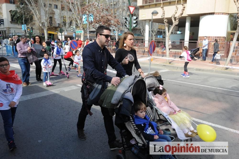 Marcha solidaria de Jesús-María por Haití