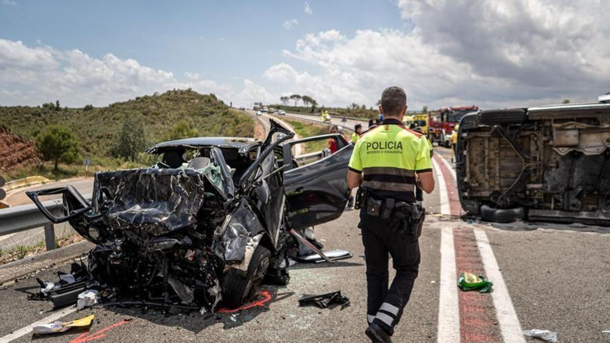 L'accident amb tres víctimes mortals que va tenir lloc el mes de juny a Castellfollit del Boix