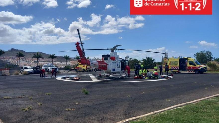 Muere un hombre tras caer al mar en una zona de charcos de Tenerife