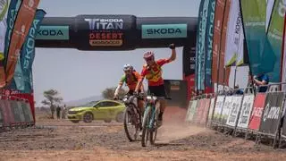 Sergio Mantecón se impone en la etapa Maratón de la Titan Desert