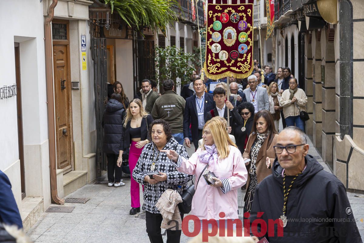 Cofradías y Hermandades de Semana Santa Peregrinan a Caravaca