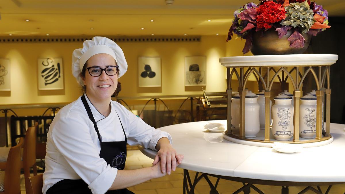 Noelia Andía sigue al frente de la cocina del Aragonia Palafox.