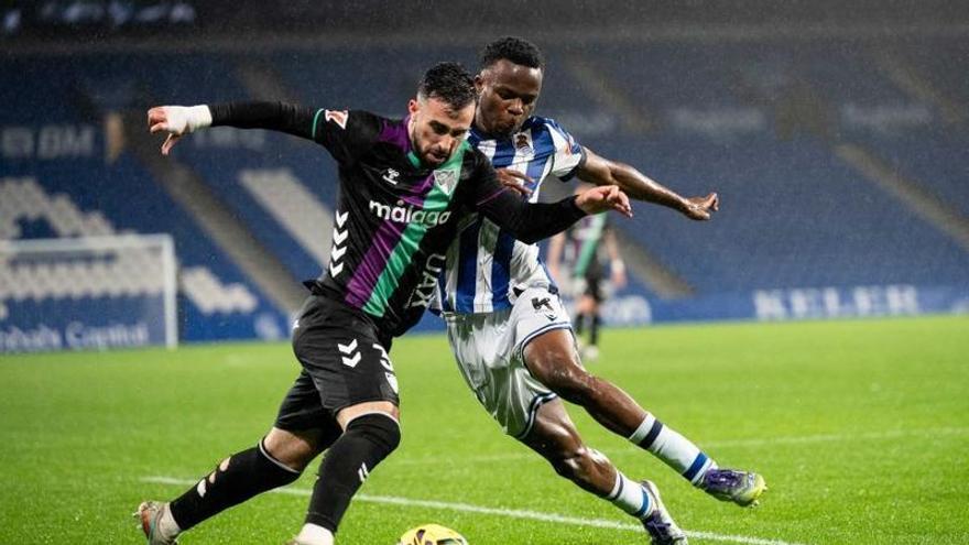 Real Sociedad B - Málaga CF, en imágenes