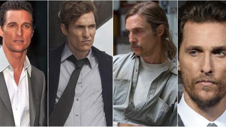 Diferentes imágenes de la carrera de Matthew McConaughey.