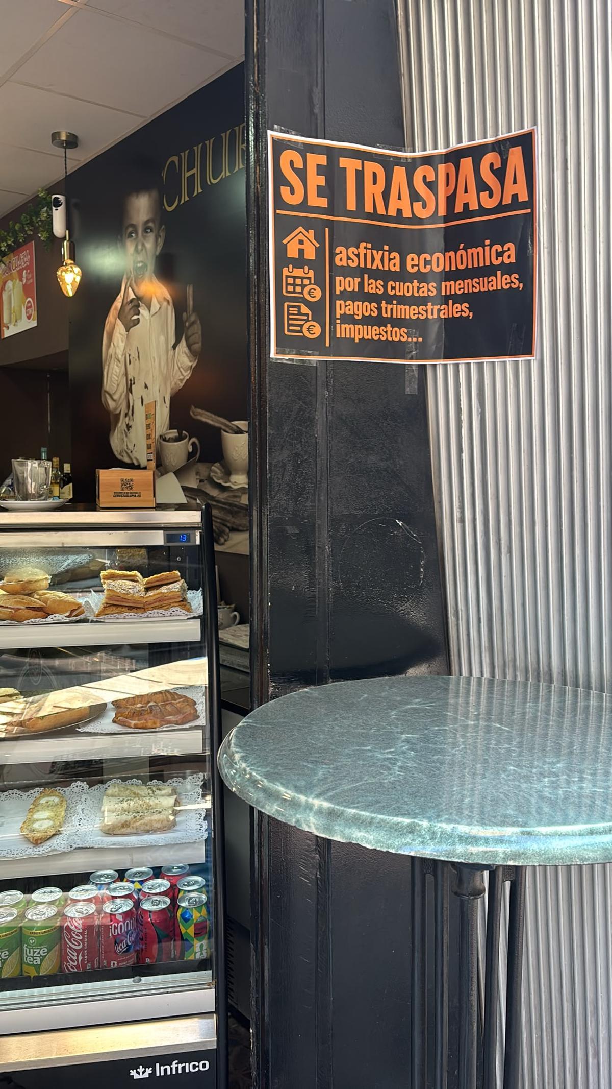 Comercio de la calle Colón.