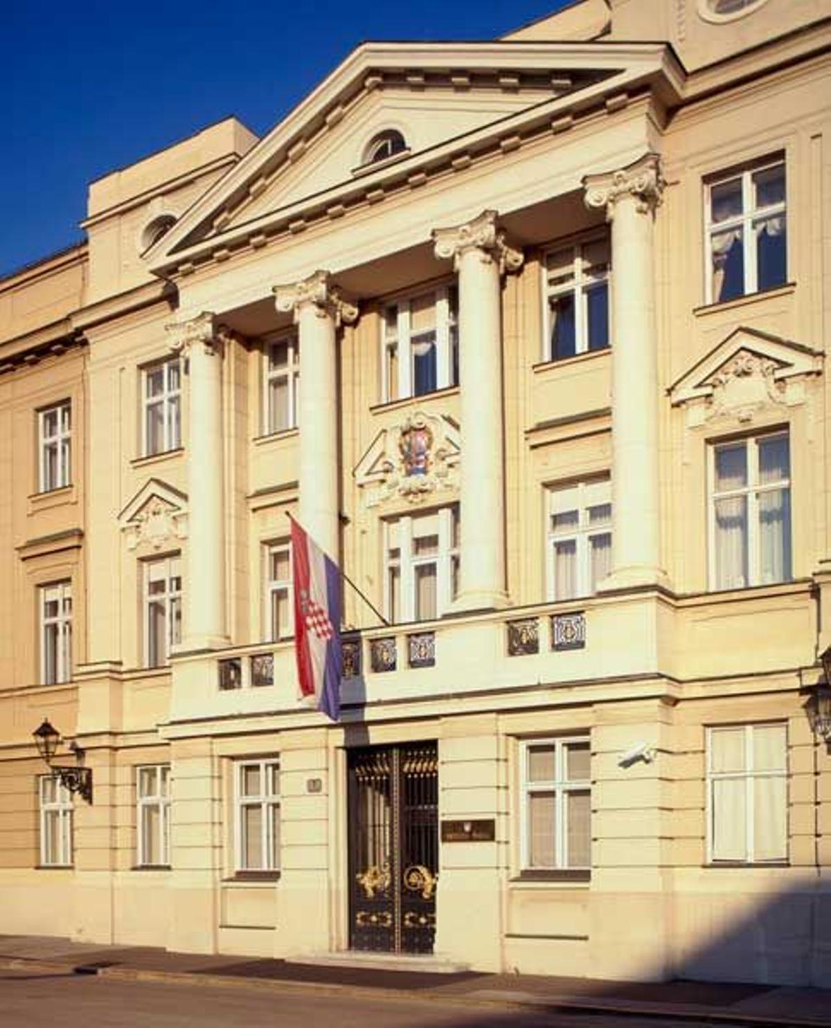 Edificio del Parlamento Croata.