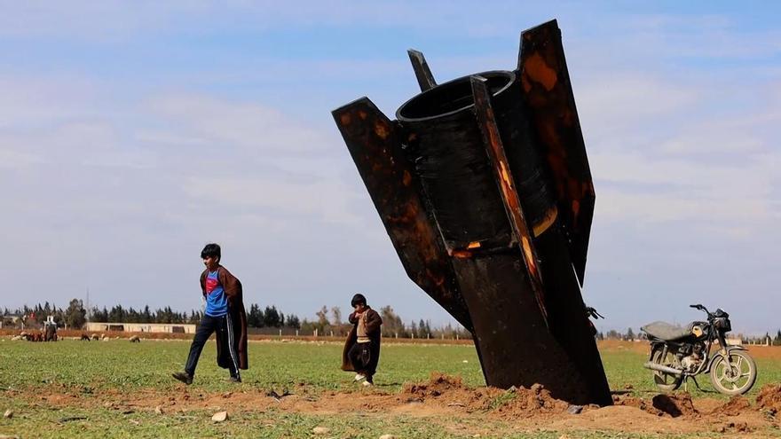 Un misil cae en la frontera siria con Turquía