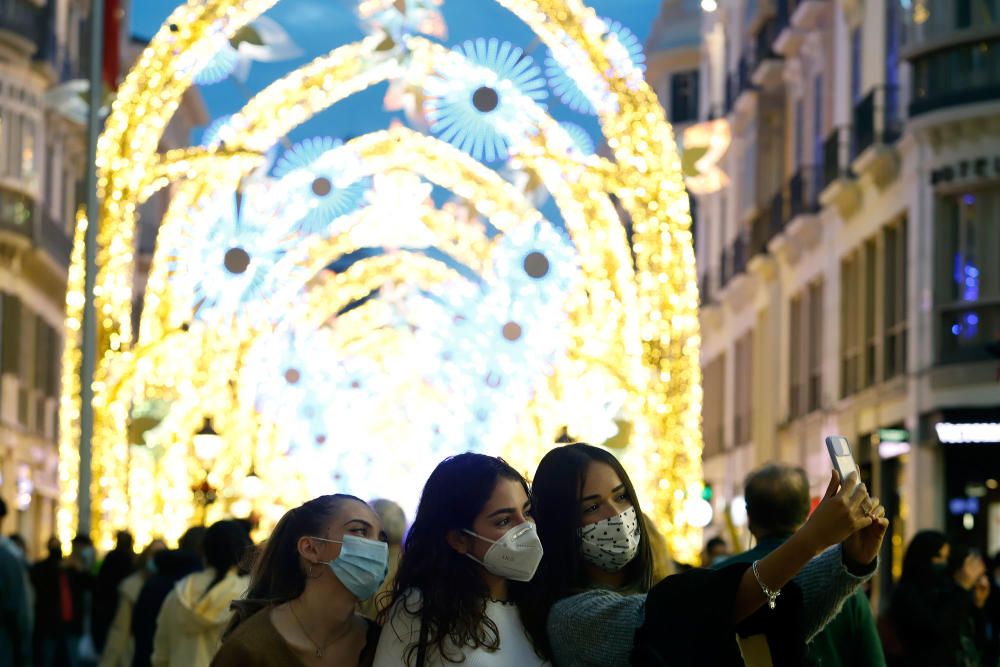 Encendido de las luces de Navidad del Centro de Málaga