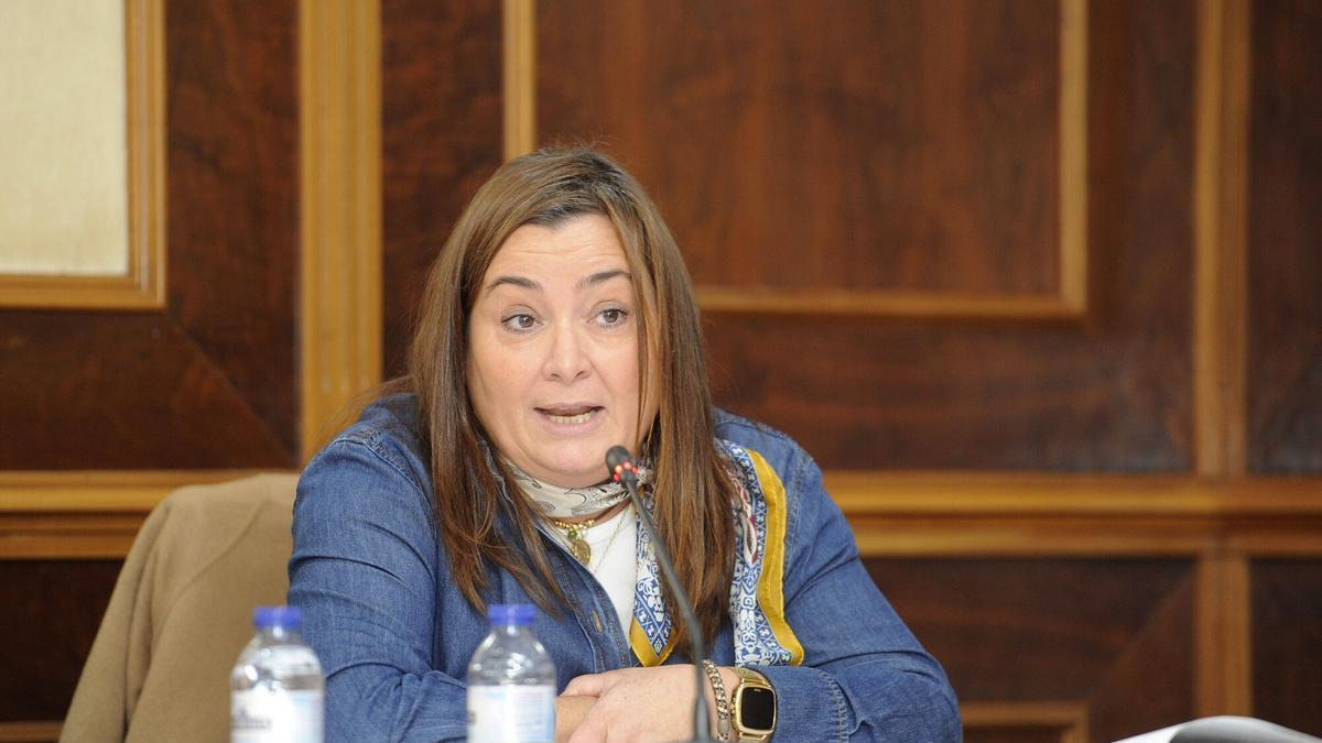 Cati Somoza es la portavoz del grupo municipal del Partido Popular en Rodeiro.