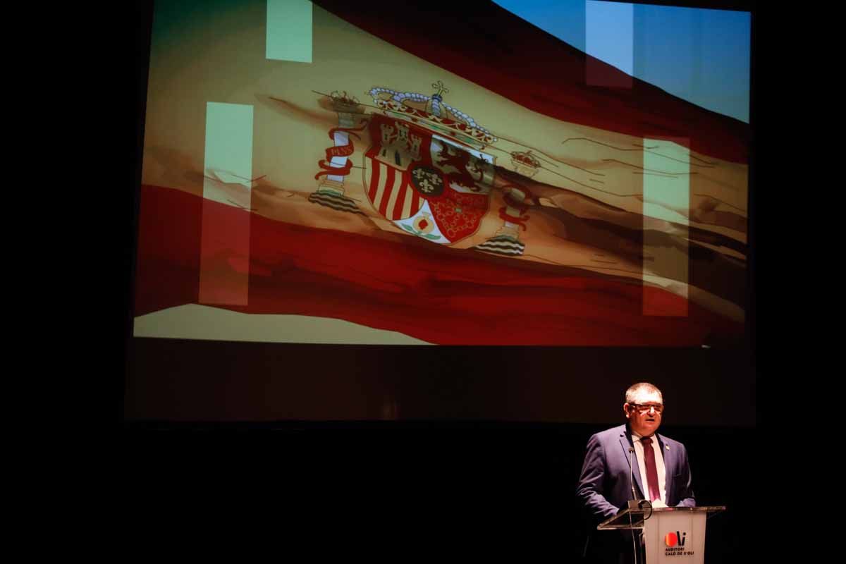 Actos de celebración del Día de la Constitución en Caló de S'Oli