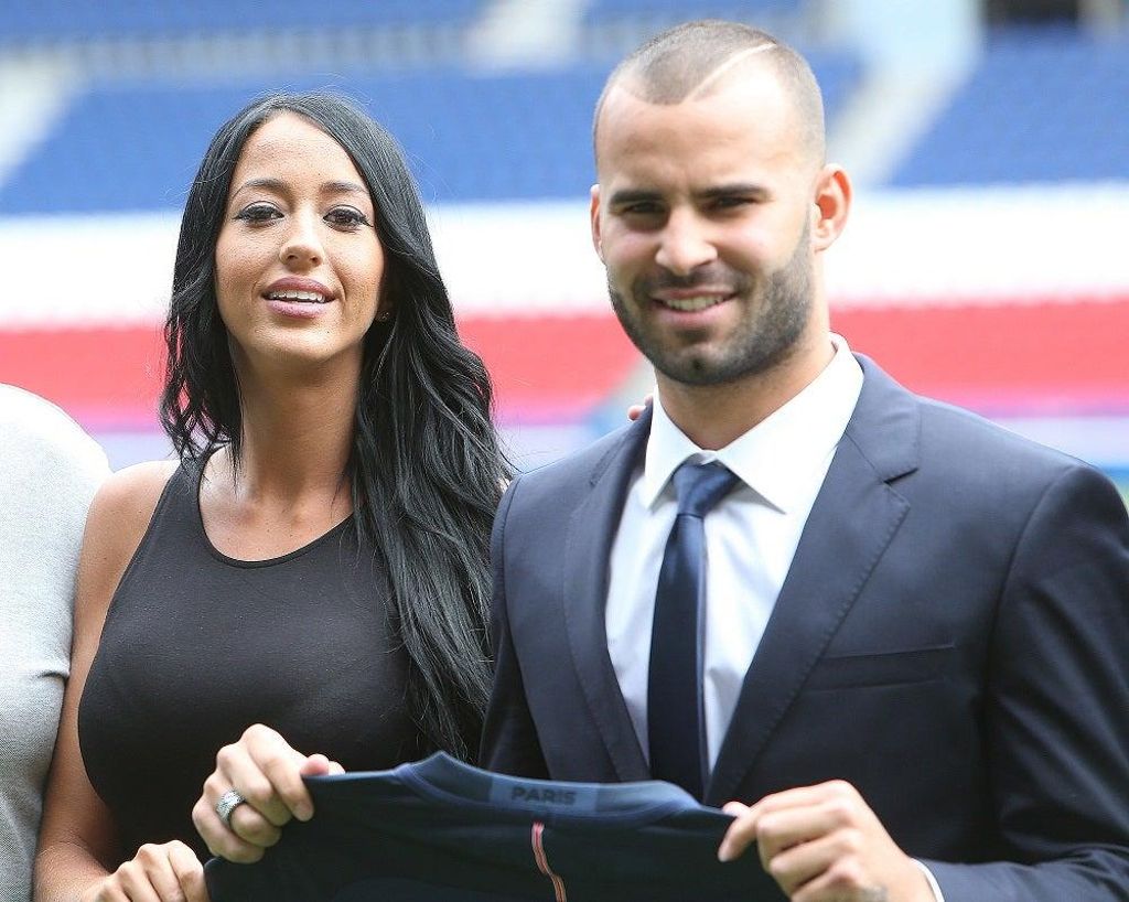Jesé Rodríguez y Aurah Ruiz en París en 2016
