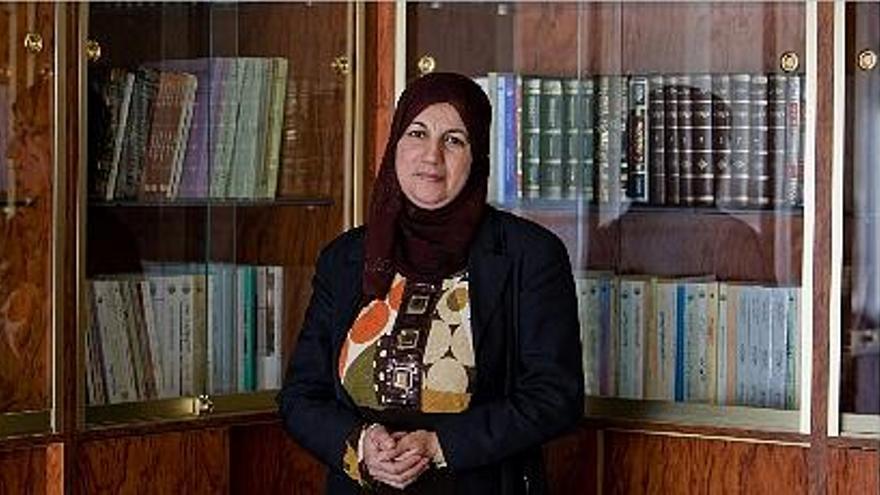 La presidenta de la Asociación de Mujeres Musulmanas Annur, Cherifa Ben Hassine.