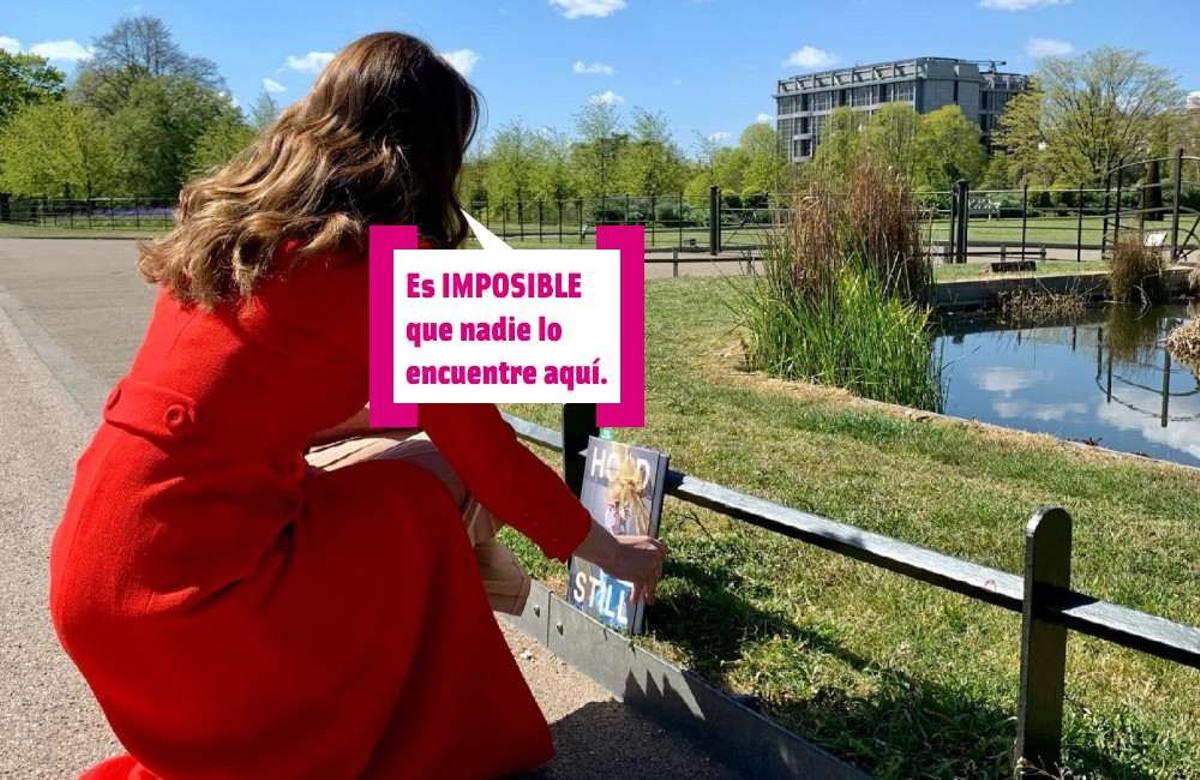 Kate Middleton esconde un libro... regular