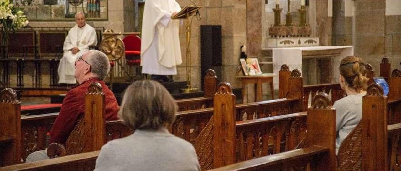 Celebración de la novela de Fátima, en la jornada de ayer. // Faro