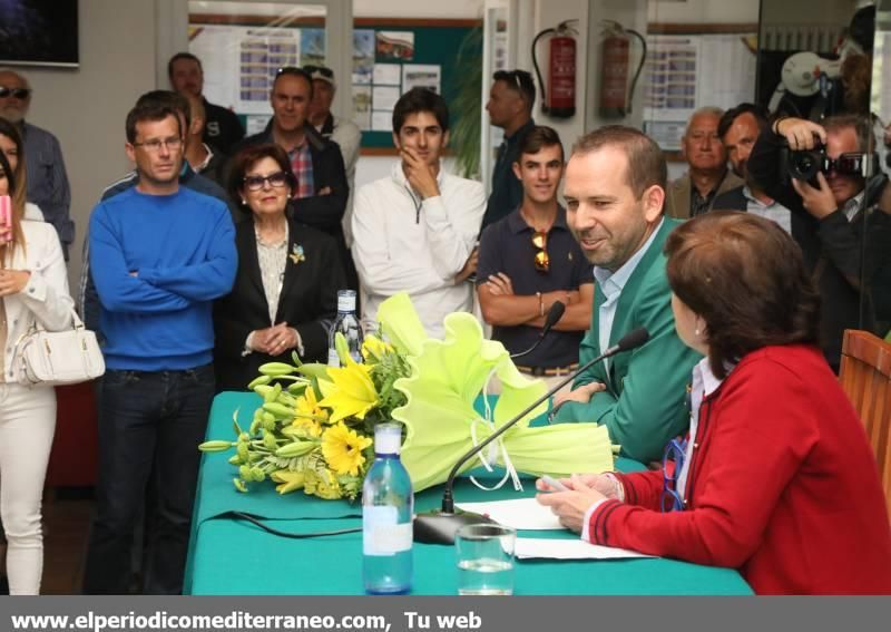 Homenaje a Sergio García