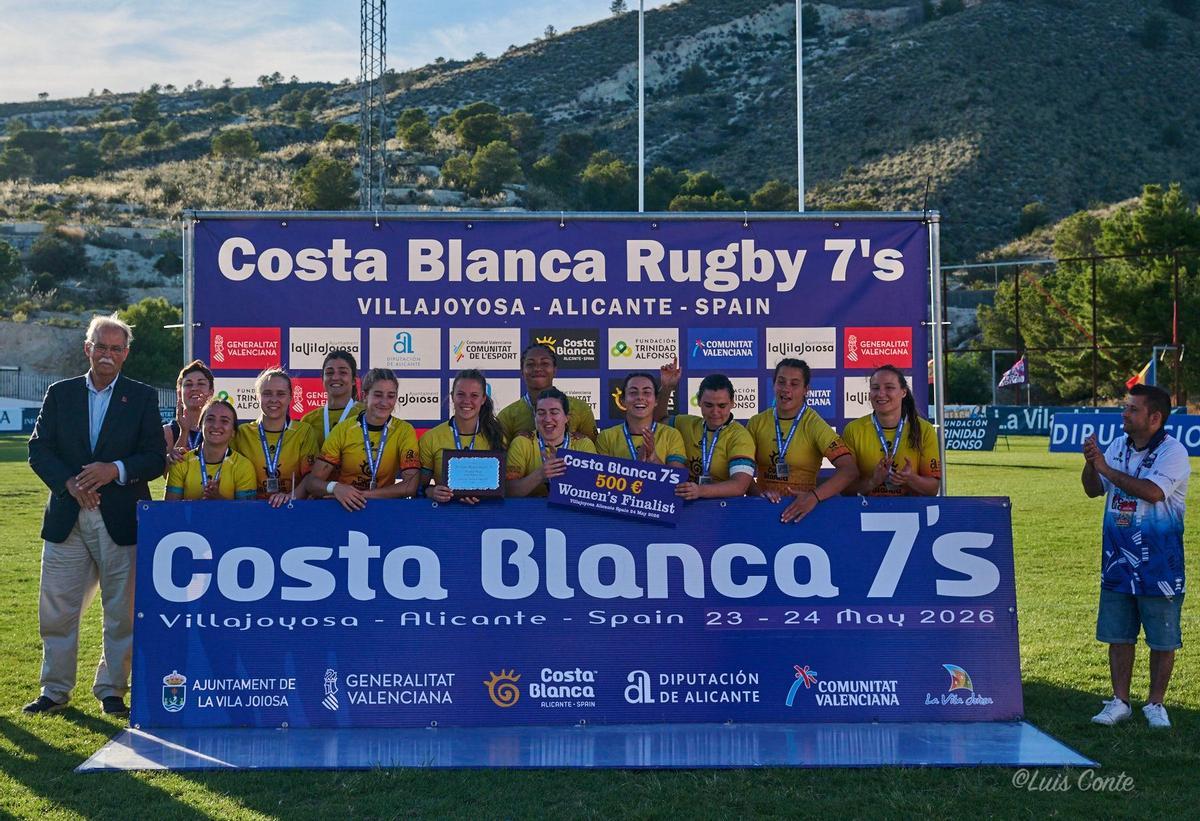 Selección Costa Blanca, subcampeona del torneo femenino.