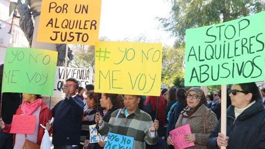 Protesta contra los alquileres abusivos en Ibiza, este año.