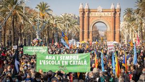 Vaga en l’educació en defensa del català i contra la sentència del TSJC sobre el 25%