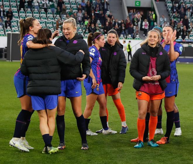 ¡Turín las espera! Así celebró el Barça el pase a la gran final