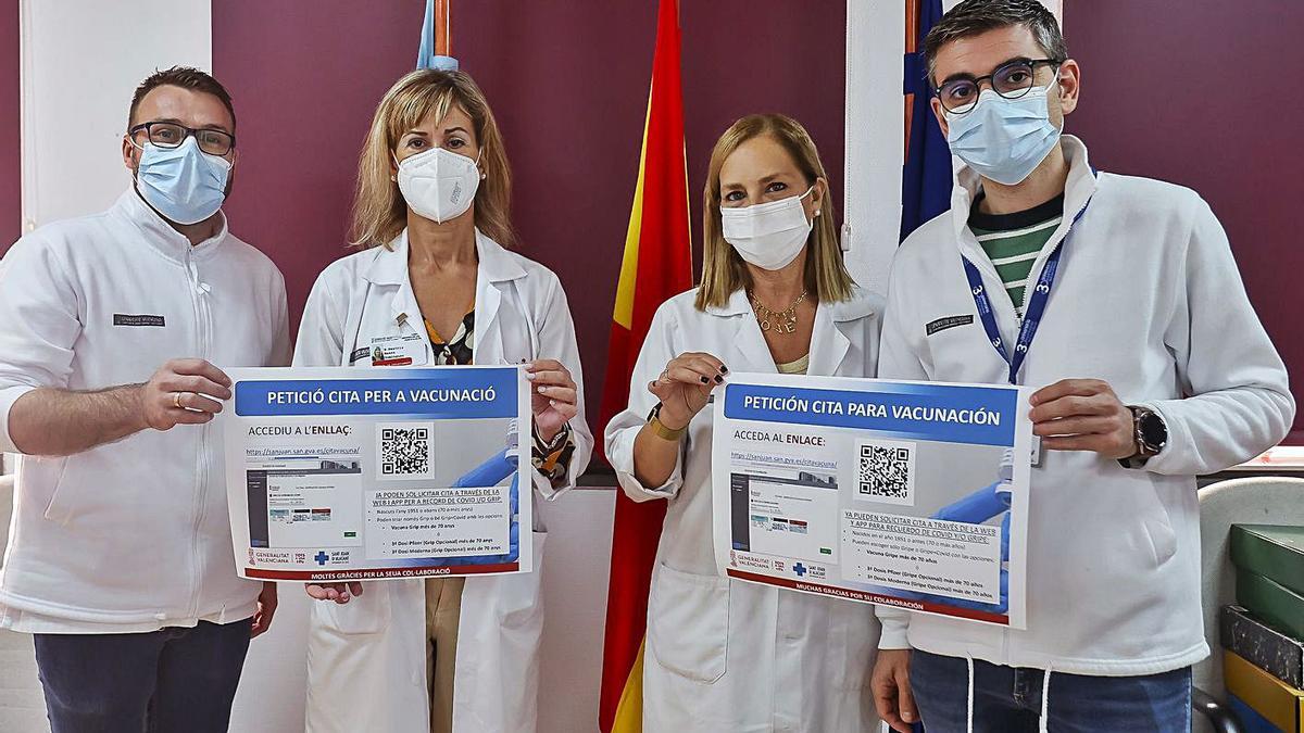 Cita a través de un código QR y un acceso directo para la doble vacuna en los centros de salud | HÉCTOR FUENTES