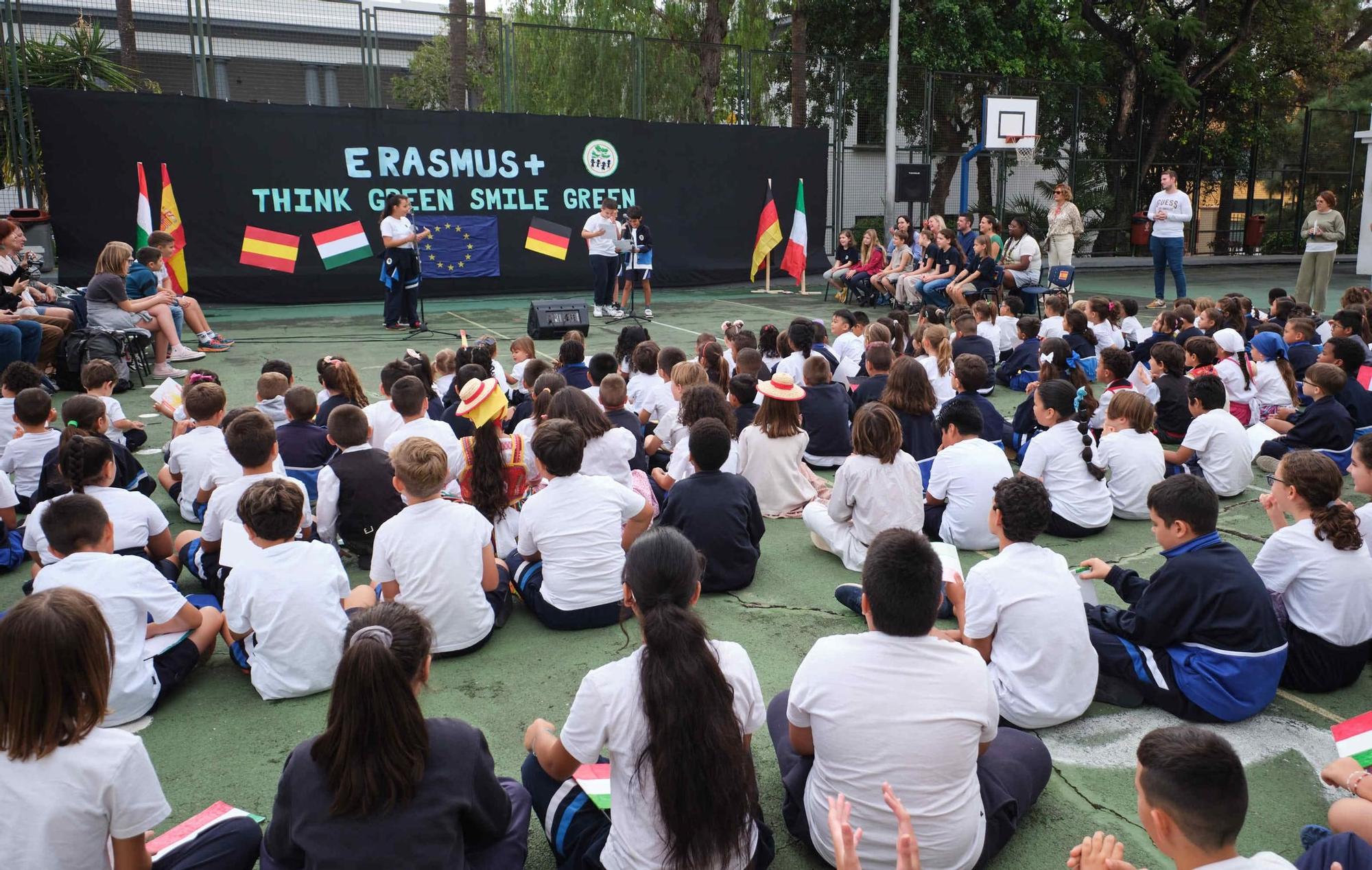 El CEIP Salamanca recibe la visita de ciudadanos de Italia, Alemania y Hungría dentro del Erasmus +