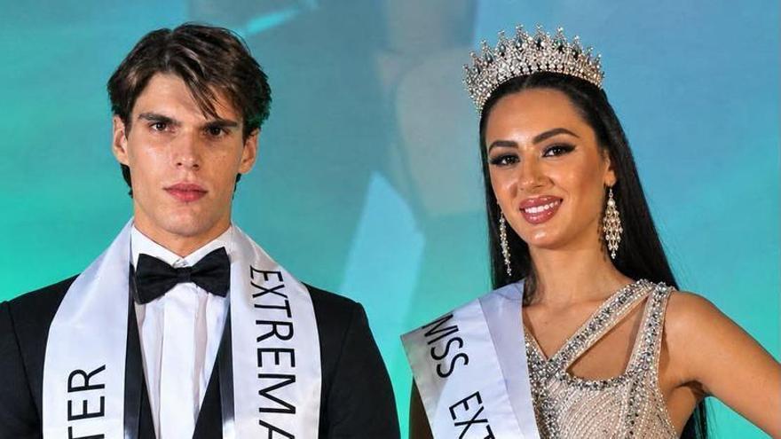 Badajoz corona a su nueva Miss Extremadura: Layla Pérez representará a la región junto a Iván Lozano